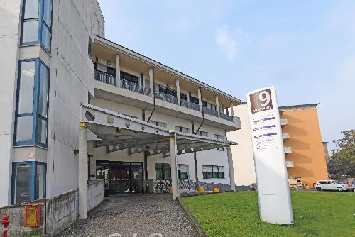 Il Padiglione Scrosoppi dell'Ospedale Santa Maria della Misericordia di Udine, dove trova spazio l'Hospice